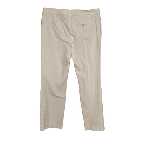 Lauren Ralph Lauren Adelle Style White Denim Pants Size 10 - Picture 3 of 6